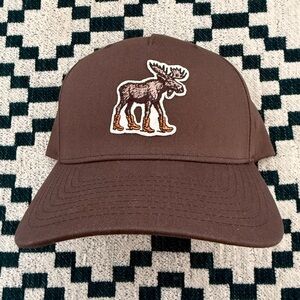 New Boot Goofing Brown 🫎 Moose Embroidered Cap
